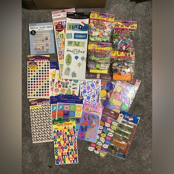 Art | Sticker Lovers Overload Pack Acid And Lignin Free For Scrapbook ...